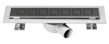 Душевой лоток Оптима (SAY OPTIMA) 601.70.B.M.S.BLOK, 70 см, матовый черный