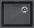 Мойка LUMI 55UNI-SKEW, IT-GRANIT, LU55SK-DG, графит, 555х440, Paulmark