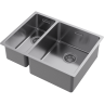 Кухонная мойка Omoikiri Tadzava 58-2-U/I-R Ultra 15-IN нерж. сталь/нержавеющая сталь