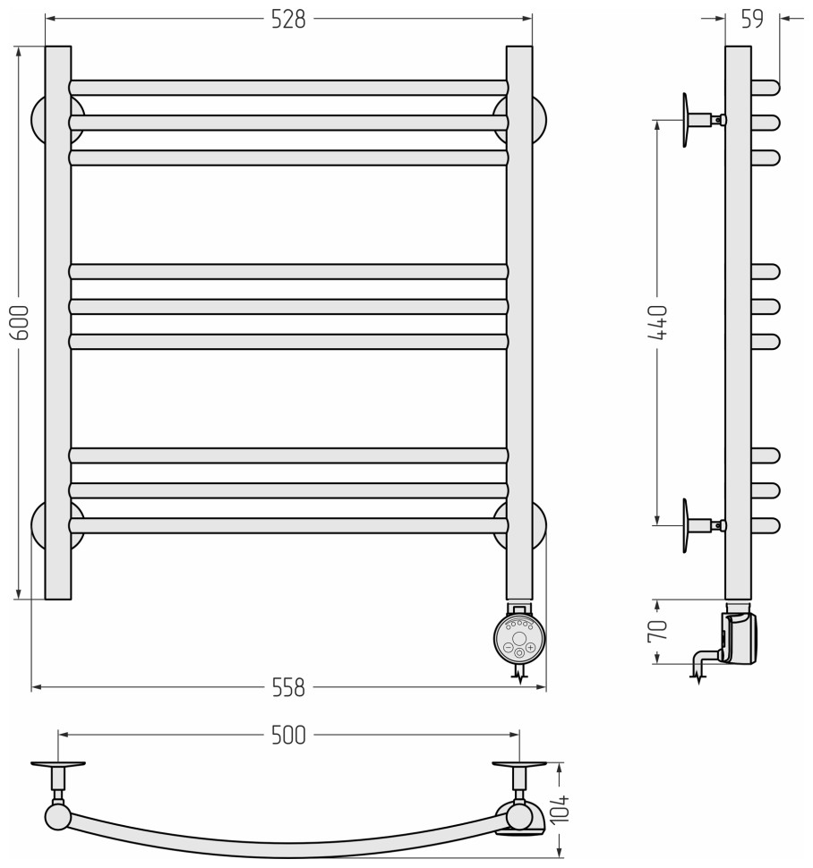 Формат 10 ТП 600х500 (3+3+3) Г16