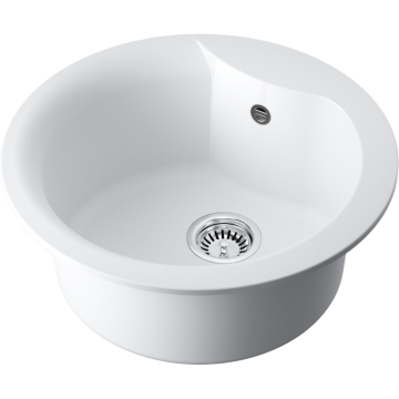 Кухонная мойка Omoikiri Yasugata 48R-WH Tetogranit/белый