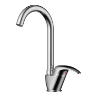 Смеситель для кухни Omoikiri Umi-BN латунь/нержавеющая сталь