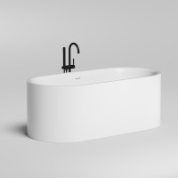 Ванна отдельностоящая PERLA 170x80 покраска по RAL полностью S-Stone Матовое