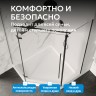 Душевой поддон ABBER AD3B090 90х90 трапеция, акриловый, белый