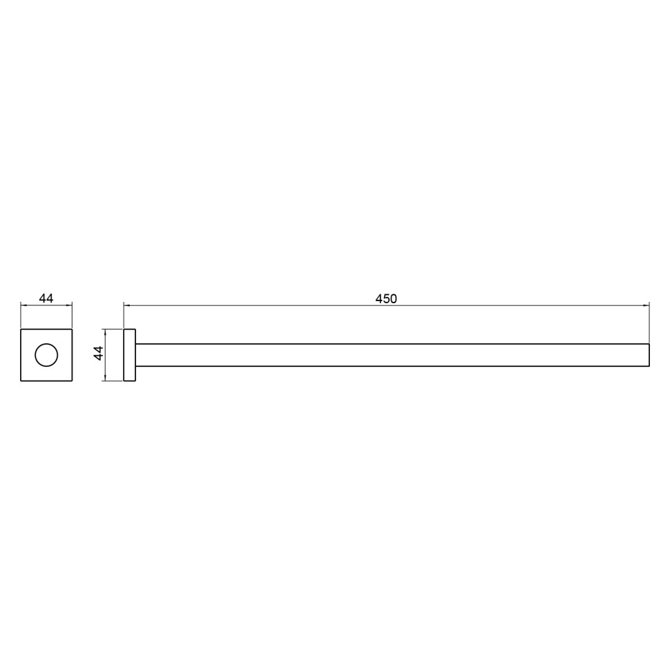 Полотенцедержатель Timo Selene 10055/00 хром