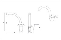 Смеситель OULIN OL-8000 хром