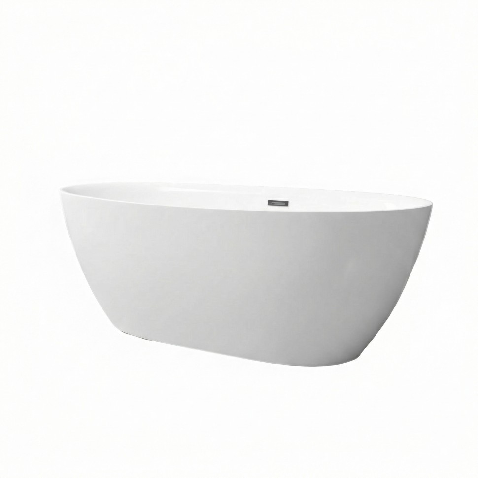 Ванна отдельностоящая Grossman Classic GR-2503M (170х87х58) цвет белый матовый,1 место