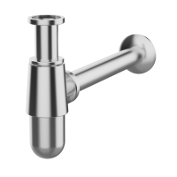 Сифон телескопический GRB VALVES 00030001 хром  