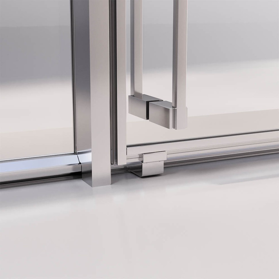 Душевой угол раздвижной Veconi Premium Prato 300 SP CH-R, 1400х800x2000, хром, стекло прозрачное