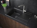 Смеситель для кухни KASSEL, брашированная сталь, Ka214311-BS, Paulmark