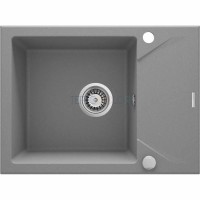 Гранитная мойка, 1-чаша с осушкой