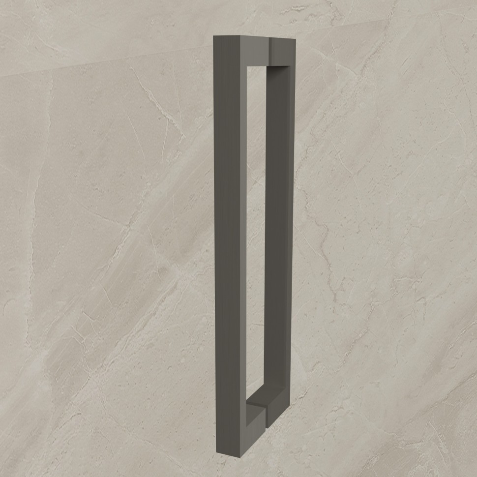 Душевой уголок Экстенза (Extenza) VSR-4EX901090CLGM, 900/1000*900, вороненая сталь, стекло прозрачное