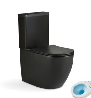 Унитаз напольный Tornado Gid Tn2188TF-BM 62269Y черный матовый 64x36x83.5