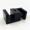 Душевая дверь Slim-N VDS-4SN140CLB, 1400, черный, стекло прозрачное