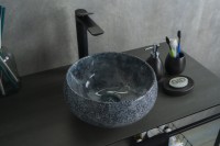 Раковина Gid Mnc481 54433 накладная под камень глянцевая 32x32x15.5