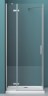 Душевая дверь BelBagno KRAFT-60/40-C-Cr-L