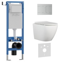 ΠΠΎΠΌΠΏΠ»Π΅ΠΊΡ 3Π²1 IBERICA BLANCA ΠΈΠ½ΡΡΠ°Π»Π»ΡΡΠΈΡ SILENCIO MINI, ΡΠ½ΠΈΡΠ°Π· BILBAO ALTO Π±Π΅Π»ΡΠΉ, ΠΊΠ½ΠΎΠΏΠΊΠ° ΡΠΌΡΠ²Π° INOX-R Ρ
ΡΠΎΠΌ ΠΌΠ°ΡΠΎΠ²ΡΠΉ (IB.001M.BLA.231.1501)