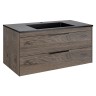 База под раковину Chiara 2D 1000 подвесная, 2 выкатных ящика soft-close, R.Oak