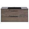 База под раковину Chiara 2D 1000 подвесная, 2 выкатных ящика soft-close, R.Oak