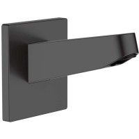 Держатель верхнего душа Hansgrohe Pulsify 26 см., настенный, цвет: черный матовый 24149670