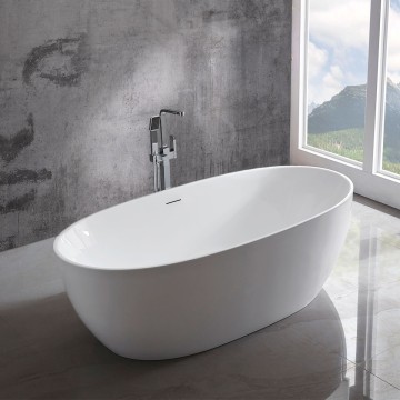 Ванна акриловая Vincea VBT-405-1500, 1500*750*580, цвет белый, щелевой перелив