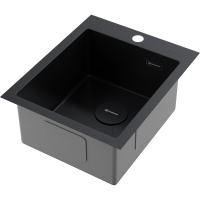 Кухонная мойка Omoikiri Akisame 41-GB нерж. сталь/графит