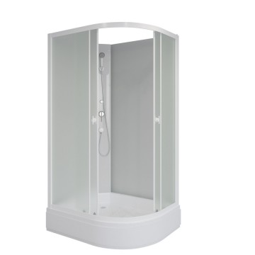 Душевая кабина Niagara Promo P90/80/26L/MT/BK (90х80х195) 4 места