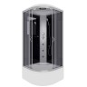 Душевая кабина Niagara Classic NG-2507-14G (80х80х215) высокий поддон(40см),стекло тонированное,4 места