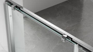 Душевой угол Veconi Rovigo RV-055, 1000х900х1950, хром, стекло pear