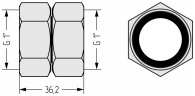 Комплект соединительный прямой (G 1" НГ х G 1" НГ) / 2 шт.
