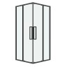 Душевое ограждение Grossman Cosmo 300.K33.02.1010.42.00 (100х100х195) квадрат,раздвижная,графит сатин,стекло прозрачное, 1 место