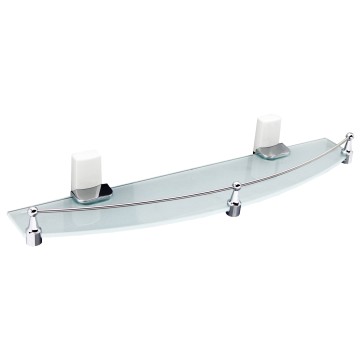 Лайне (Leine) K-5044W (ранее К-5024WHITE) Полка стеклянная с бортиком