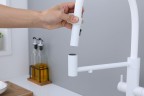 Смеситель для кухни NEXUS, белый матовый, Ne213999-WH, Paulmark-Starke