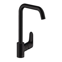 Смеситель для кухни Hansgrohe Focus 260, 31820670 черный матовый