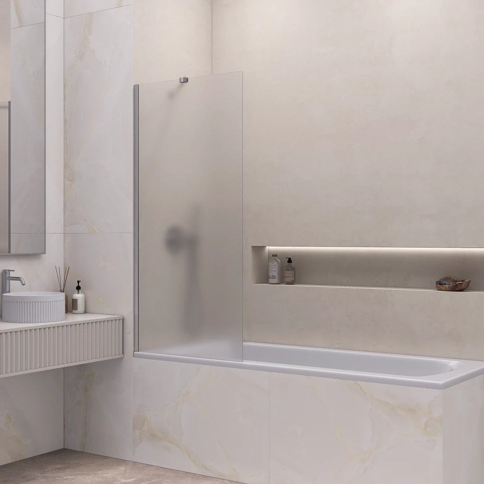 Шторка на ванну RGW SC-50S 500