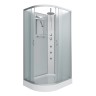 Душевая кабина Niagara Classic NG-3312-14RBKTG (120х80х210) низкий поддон(13см),стекло матовое,3 места