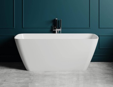 Ванна отдельностоящая AGATHA 180x80 покраска по RAL полностью S-Stone Матовое