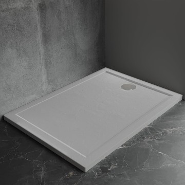 Душевой поддон Veconi Pietra G, 800x800x30, искусственный камень, серый