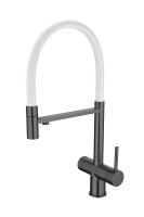 Смеситель EMAR EC-7024WHT ЕС - 7024WHT PVD Dark