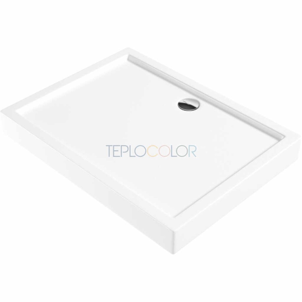 Акриловый душевой поддон, прямоугольный, 100x90 см