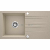Гранитная мойка, 1-чаша с осушкой