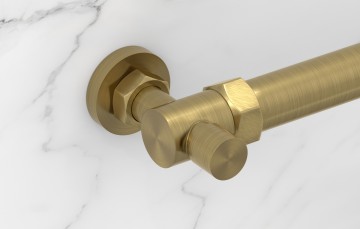 Вентиль угловой под шестигранник (G 1" НР х G 3/4" НГ)