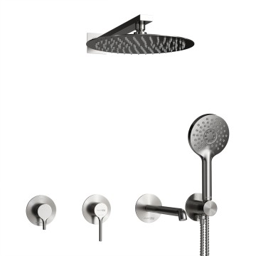 Рейн (Rhein) 9951.99DVR3.350.121.444.100.357.443BN Встраиваемый комплект для ванны с верхней душевой