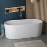 Акриловая ванна BELBAGNO BB411-1700-800-MATT, белая матовая