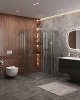 Душевой уголок CEZARES MOLVENO-A-22-90+20-C-Cr-IV