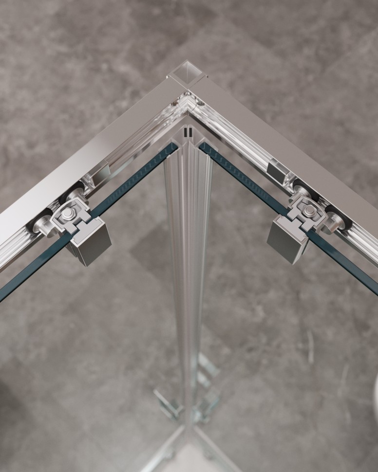 Душевой уголок CEZARES MOLVENO-A-22-90+20-C-Cr-IV