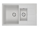 Мойка FLUGEN 60/1,5, IT-GRANIT, PM237850-WH, белый, 775х495 мм, Paulmark