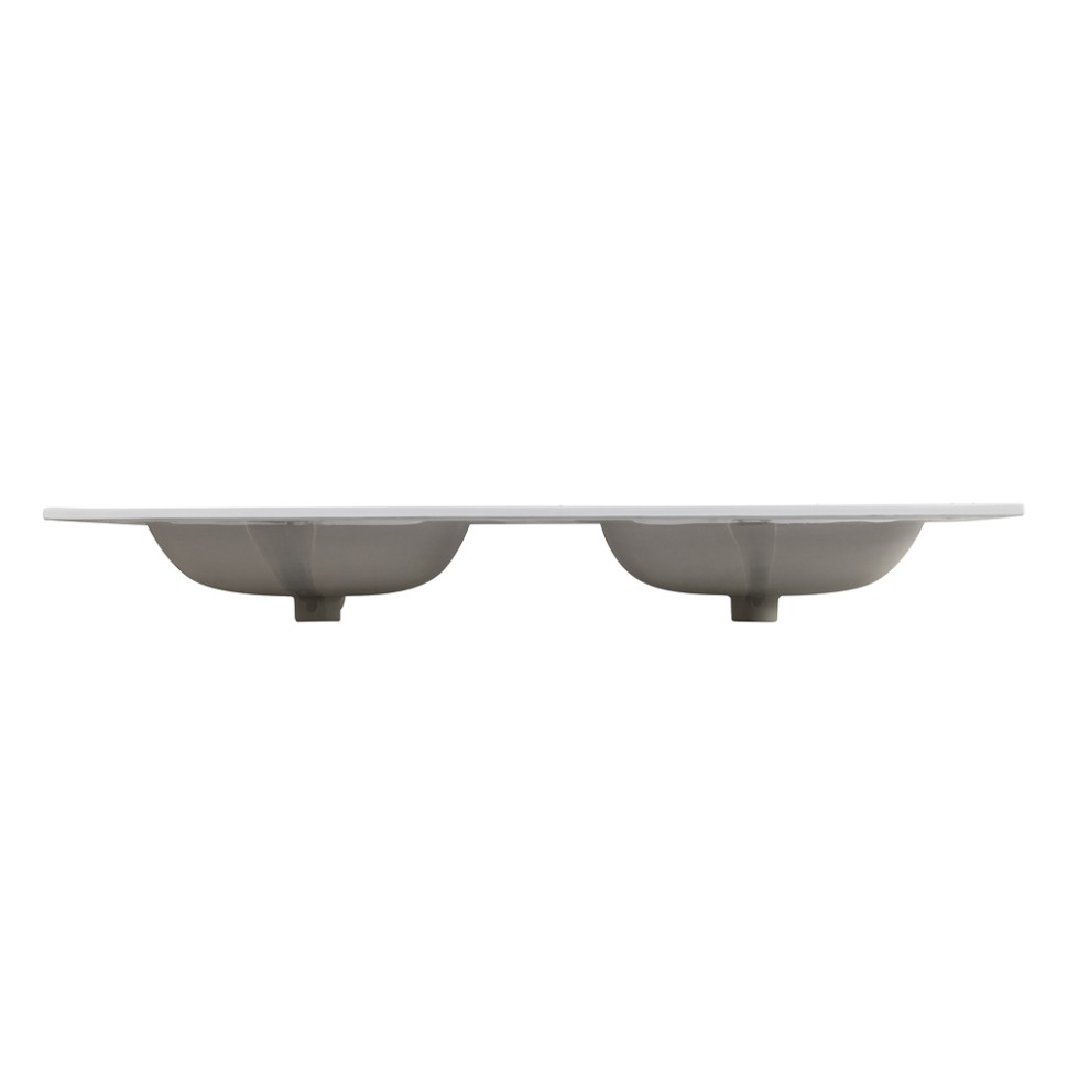 Керамическая раковина с двумя чашами BelBagno BB1400-2-ETL
