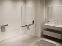 Душевая перегородка Walk-In VSW-1HR100CL, 1000*2000, хром, стекло прозрачное