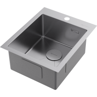 Кухонная мойка Omoikiri Akisame 41-IN нерж. сталь/нержавеющая сталь